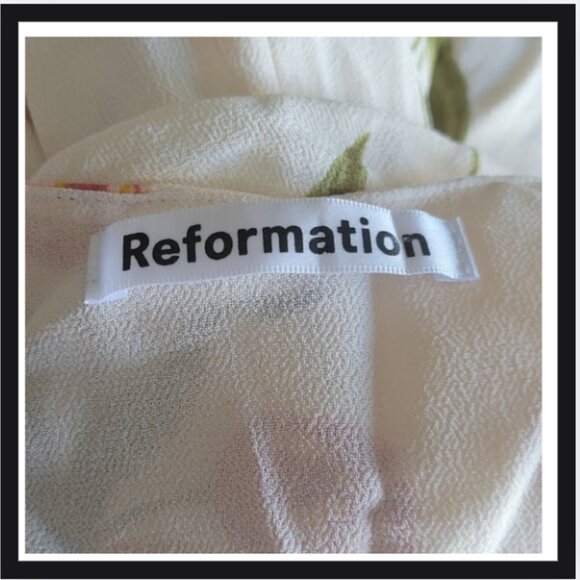 Reformation Brewer Dress in Bianca - Picture 5 of 5